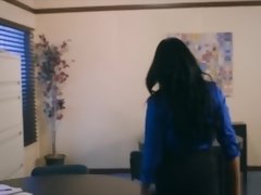 Busty latina MILF fucks the bank clerk to get a loan