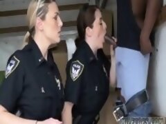 Erotic milf and punished Black suspect taken on a rough ride