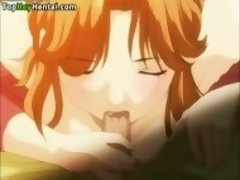 Hentai busty Milf gets fucked by younger guy