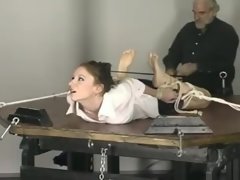 extreme bondage with hot mom and young daughter