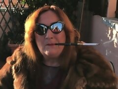 Augusta - A fetish slut dom wife smoker with fur