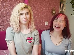 Ersties - Hot Babes From the UK Enjoy Sexy Lesbian Moments