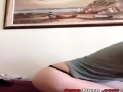 Cute Blonde Masturbating On Periscope