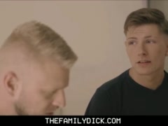 Young Twink Step Son Family Sex With His Paroled Hunk Step Dad With Mom Home