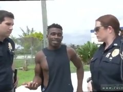 Big tit milf anal playfellow Black suspect taken on a raunchy ride