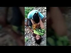 Indian mom outdoor fuck