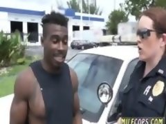 Fit ebony milf hd and fake cop fuck Black suspect taken on a harsh ride