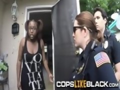 Black dude gets arrested for his black huge cock by two horny cops. Join us to have a LOAD of FUN