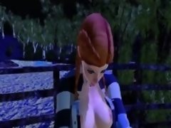 3D Dickgirl Sex Bitch Animation Video FUTANARI Anime