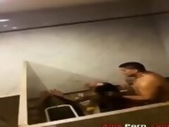 Bitch Caught Getting Fucked Rough In A Clubs Toilet