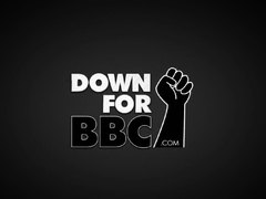 DOWN FOR BBC - Busty black woman Tori Taylor fucks like man
