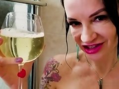 Angie Noir in Step Mom Swallows my Pee and Cum