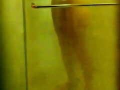 Hidden camera spying on blonde Milf naked in the shower 2