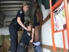 Sports milf and sucking Black suspect taken on a raunchy ride