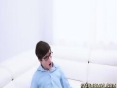 Redhead hairy pussy Fucking The Stepcrony s son As Punishment