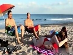 Strip for daddy and punished by step mom xxx Beach Bait And Switch